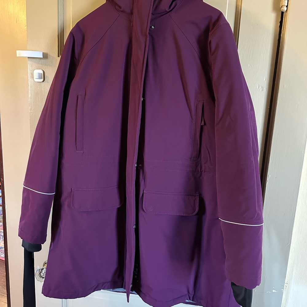 Duluth Trading Co Women's Deep Purple Ski Jacket 2x